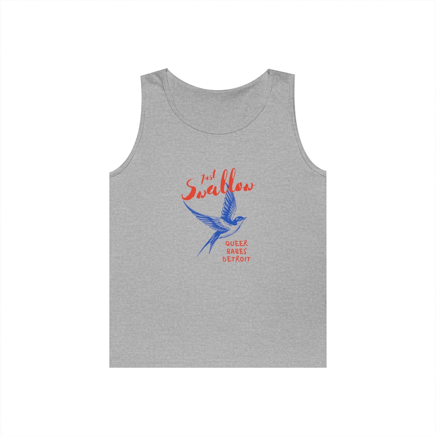 Just Swallow - Unisex Heavy Cotton Tank Top