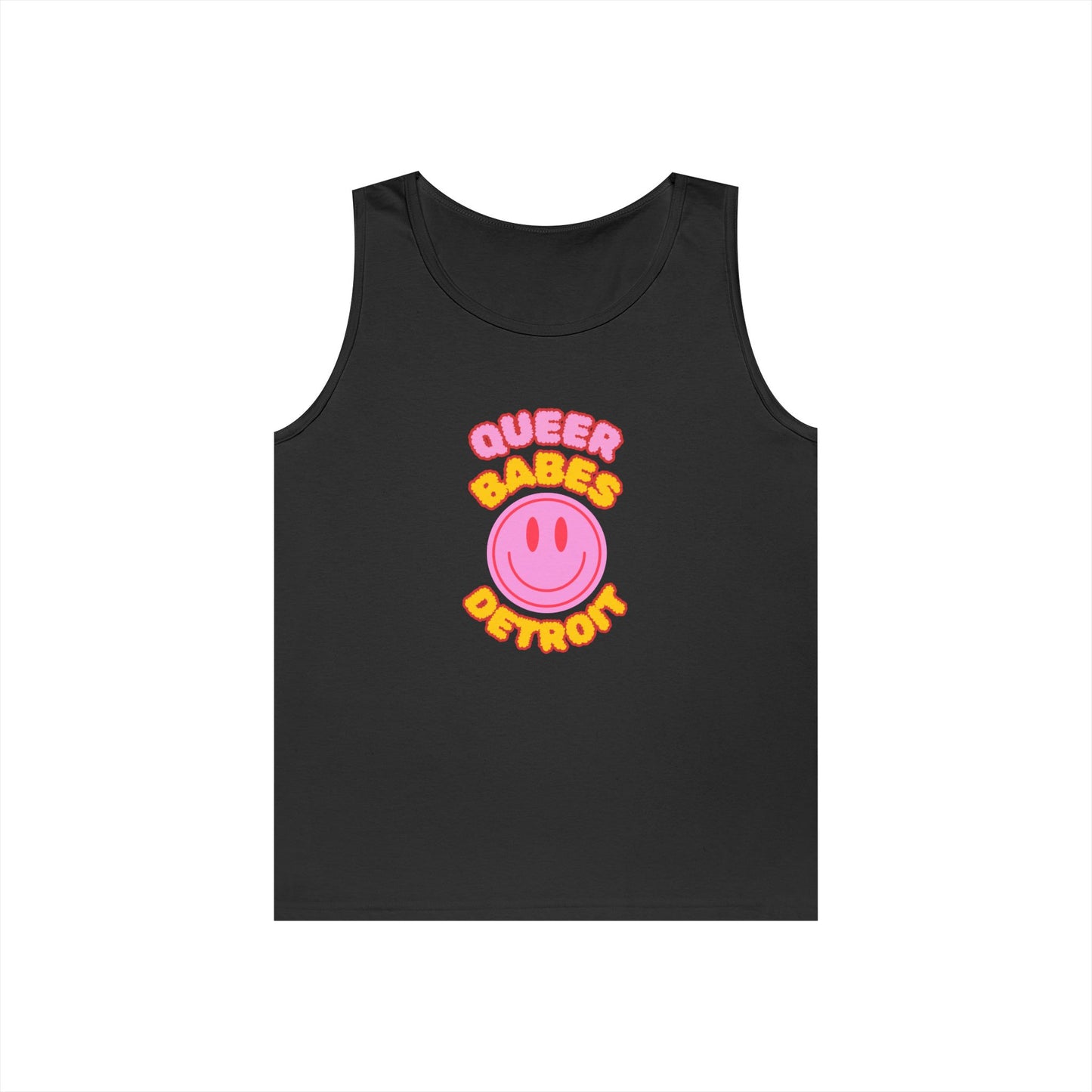 Happy Queer - Unisex Heavy Cotton Tank Top