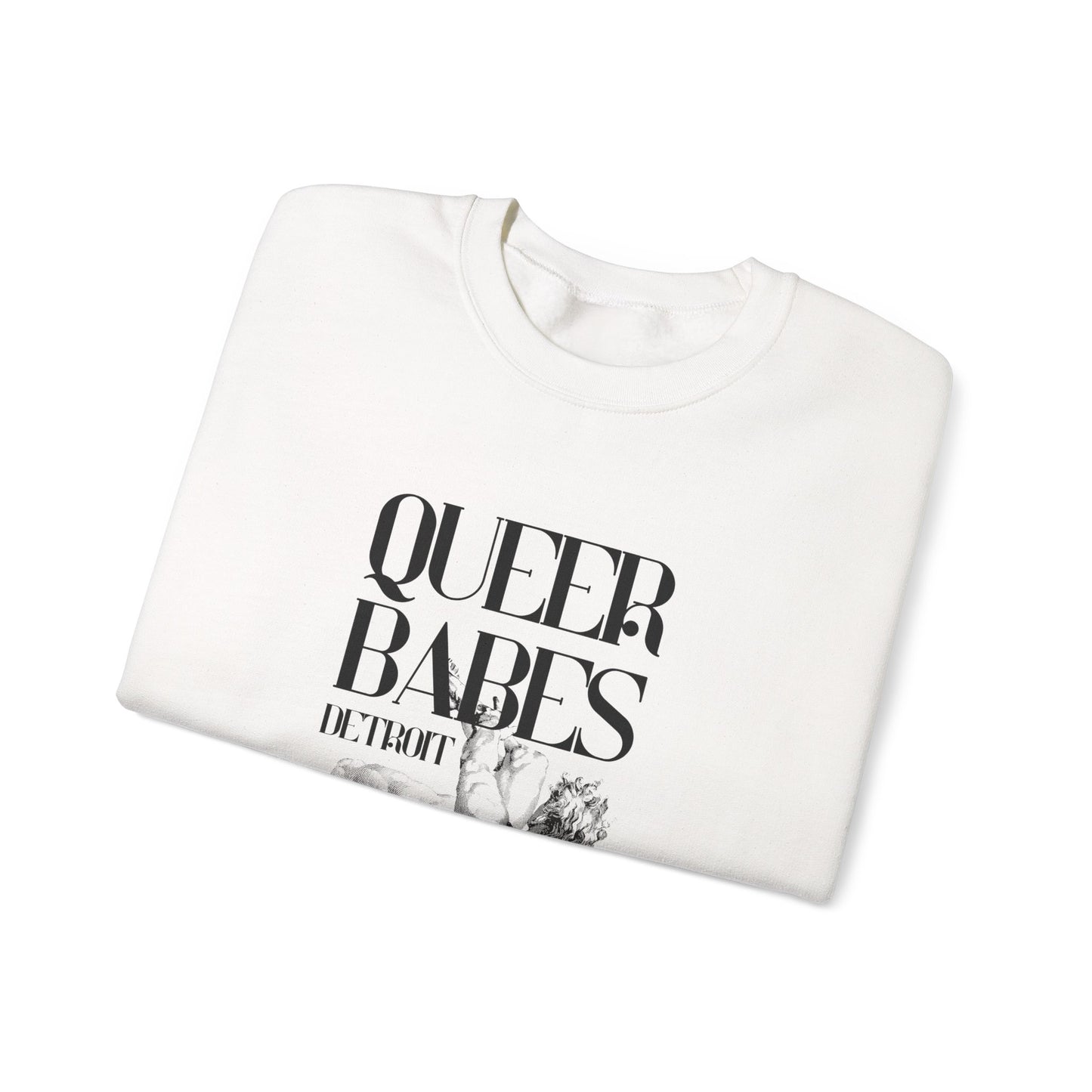 QUEER BABES - Crewneck Sweatshirt