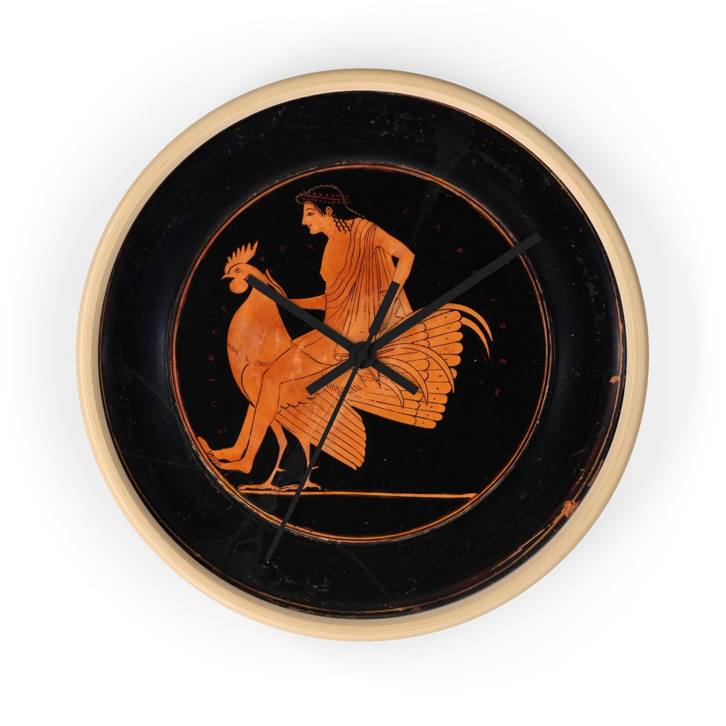 Classical Cock Riding Wall Clock