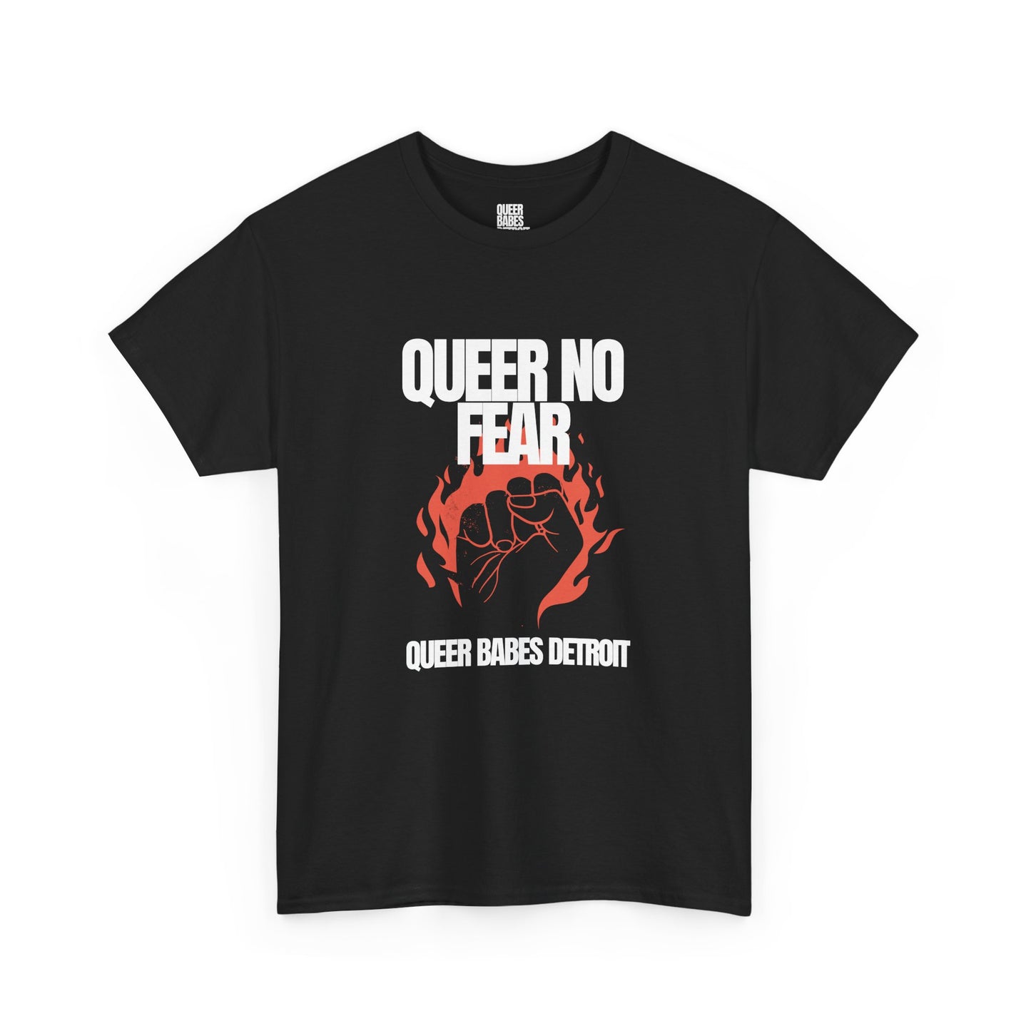 Queer No Fear - Unisex Heavy Cotton Tee
