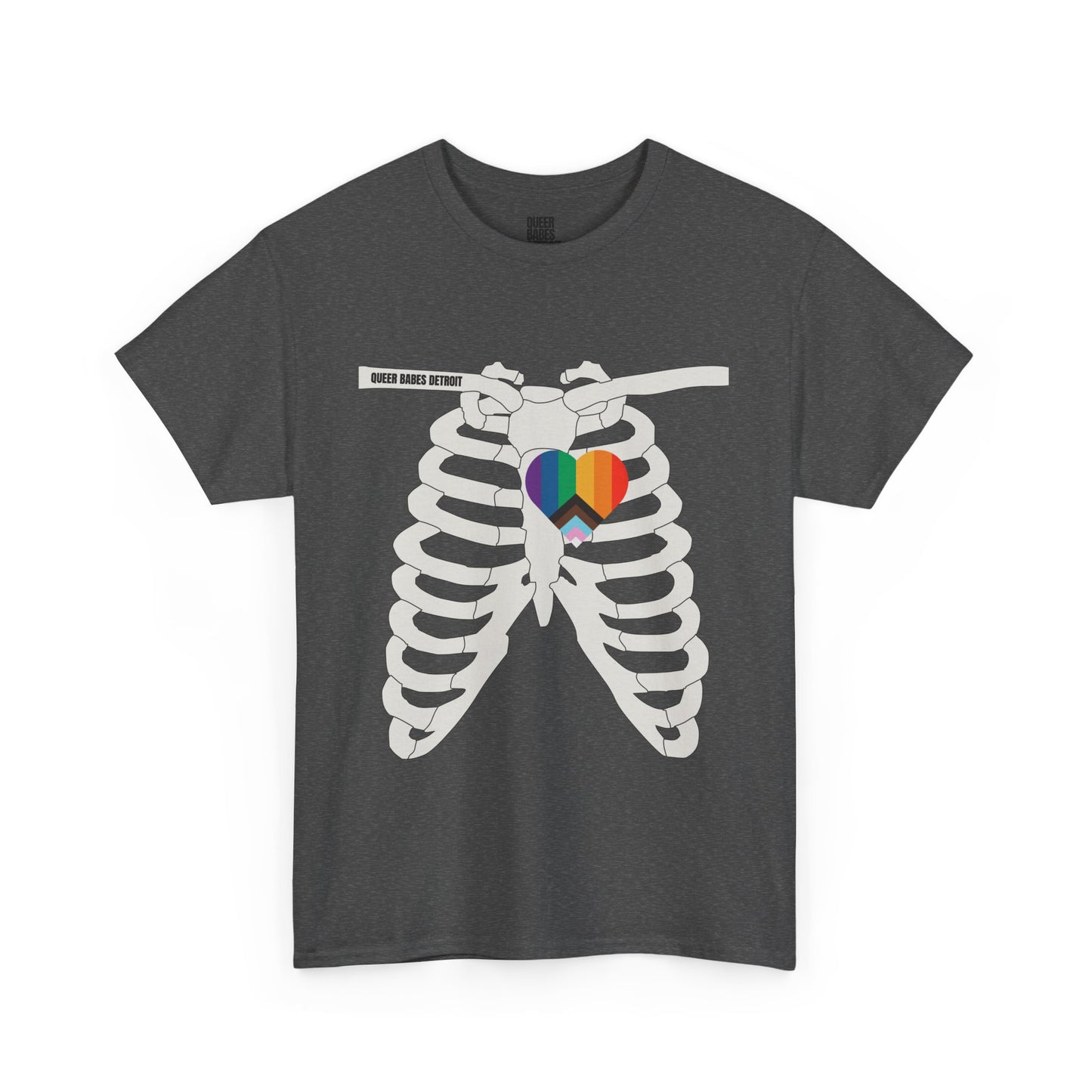 Skeletal PRIDE - Heavy Cotton Tee