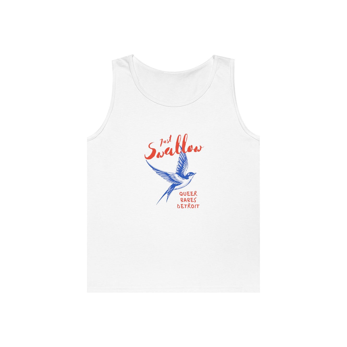 Just Swallow - Unisex Heavy Cotton Tank Top