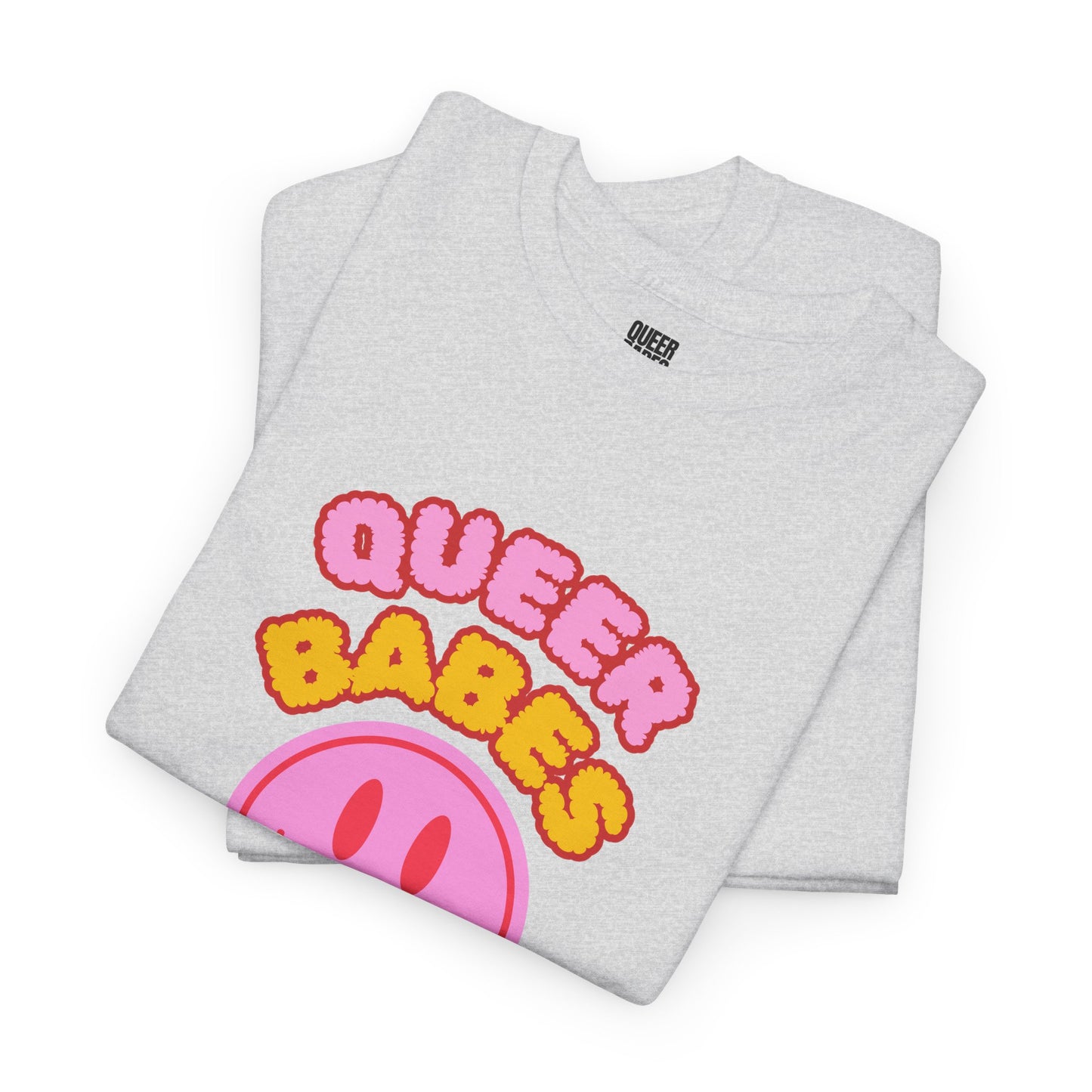 HAPPY QUEER - Heavy Cotton Tee