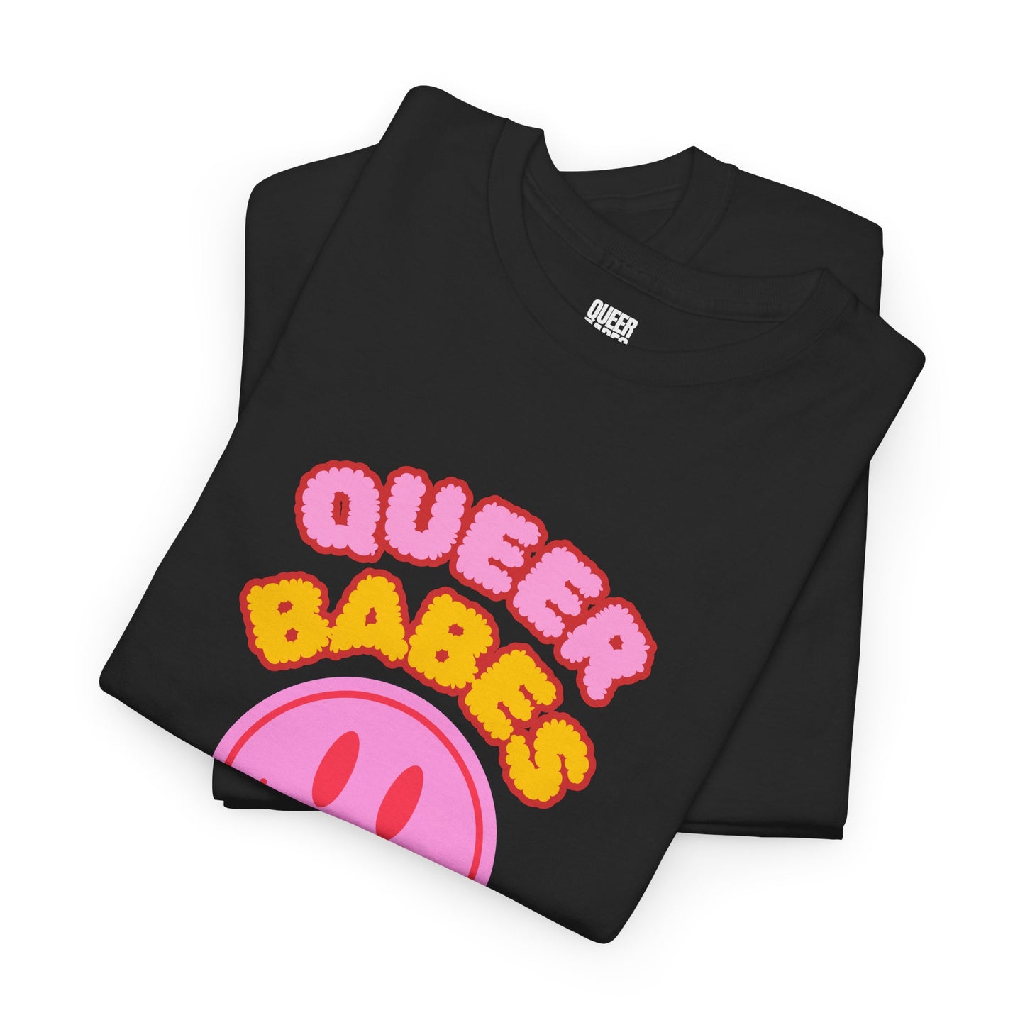 HAPPY QUEER - Heavy Cotton Tee