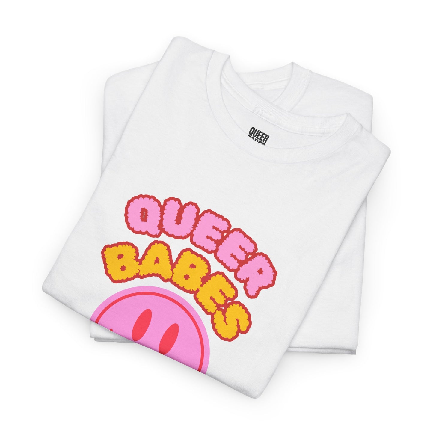HAPPY QUEER - Heavy Cotton Tee