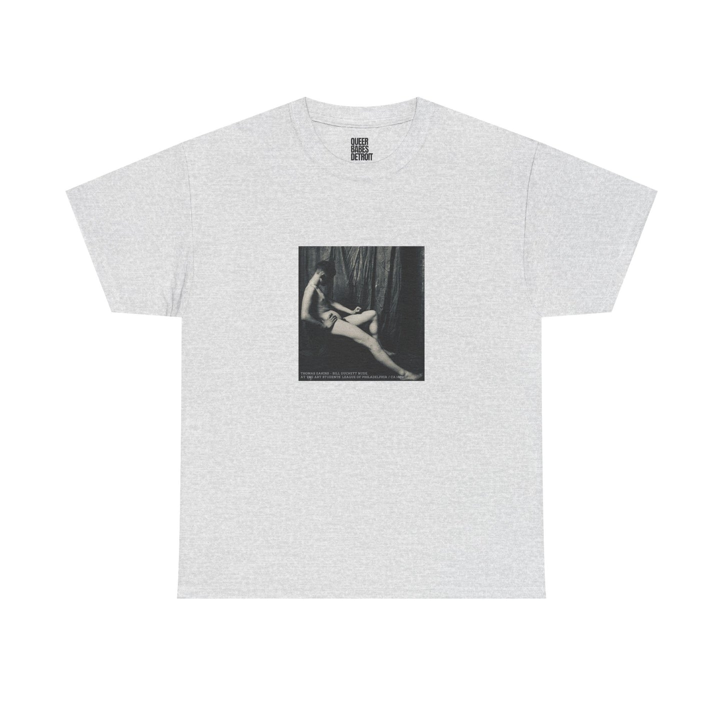 Reclining Dude in the Nude - Heavy Cotton Tee