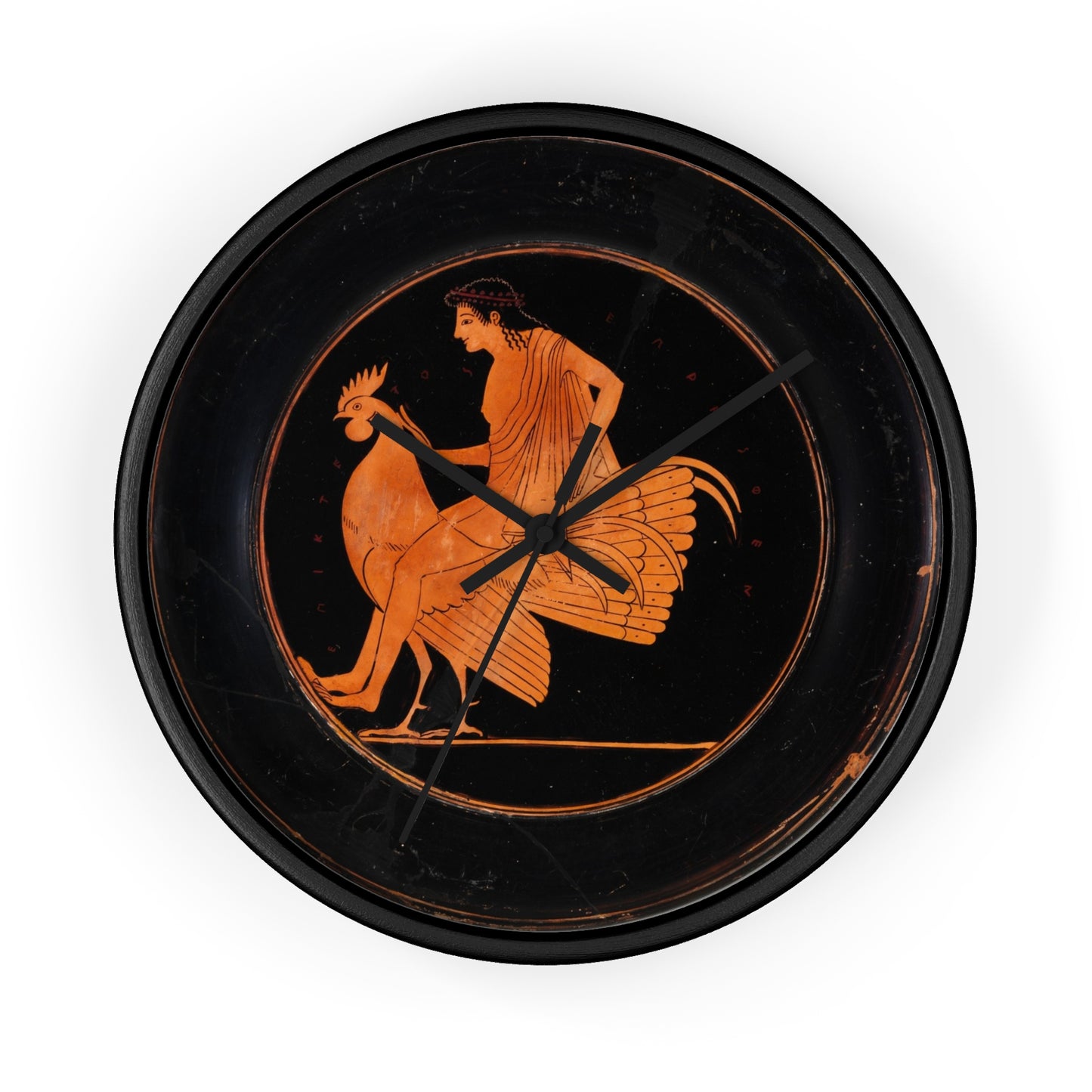 Classical Cock Riding Wall Clock
