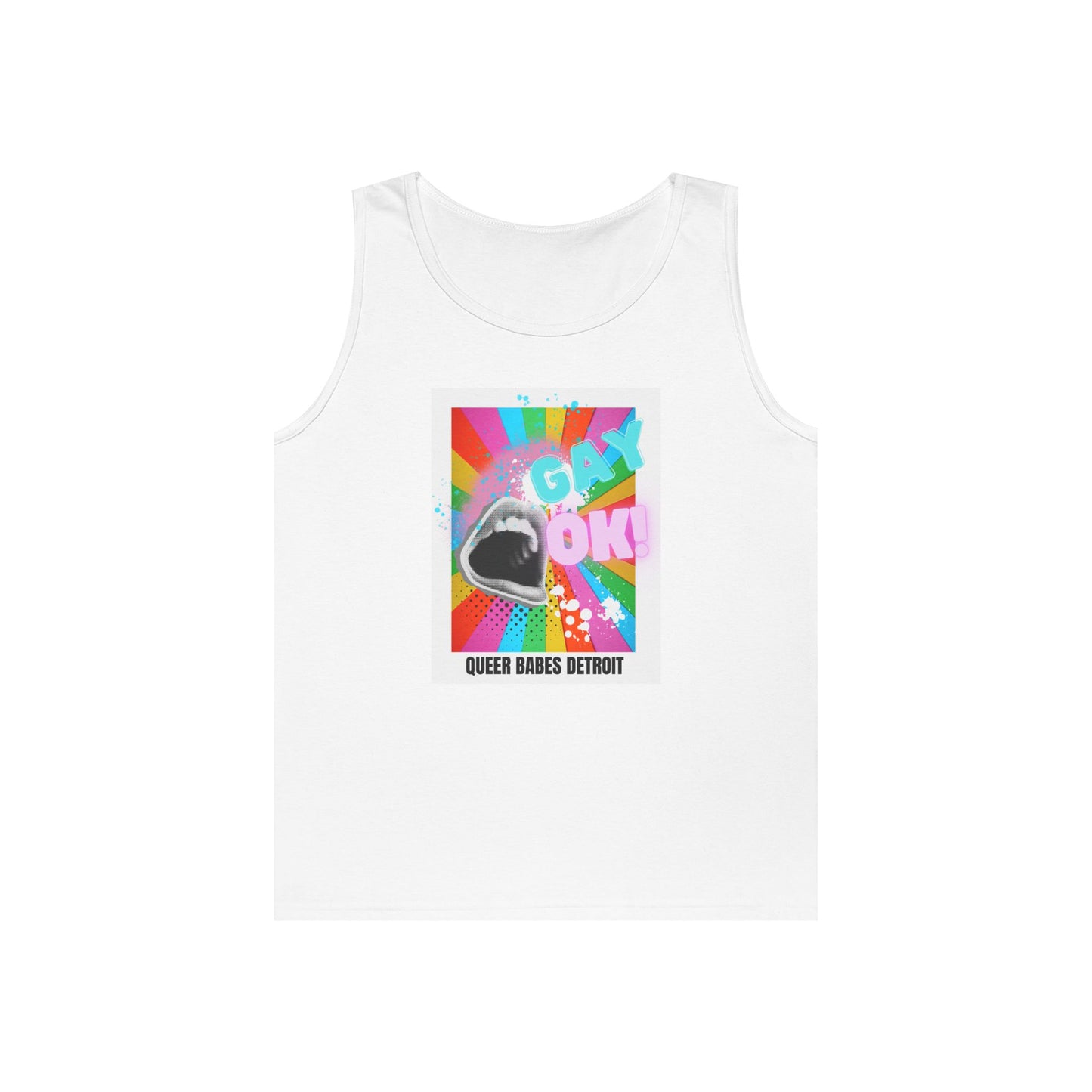 Gay Ok! - Unisex Heavy Cotton Tank Top