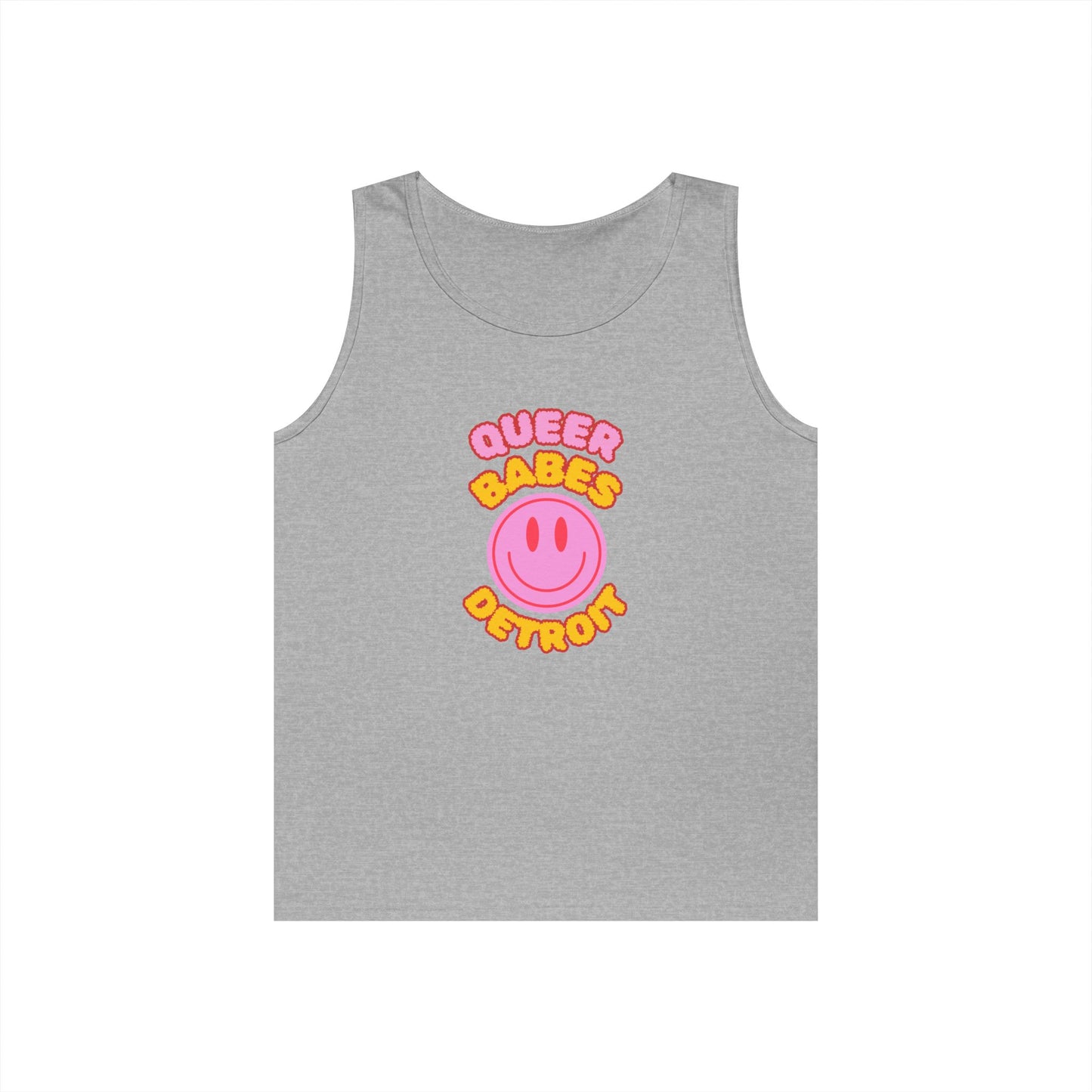 Happy Queer - Unisex Heavy Cotton Tank Top