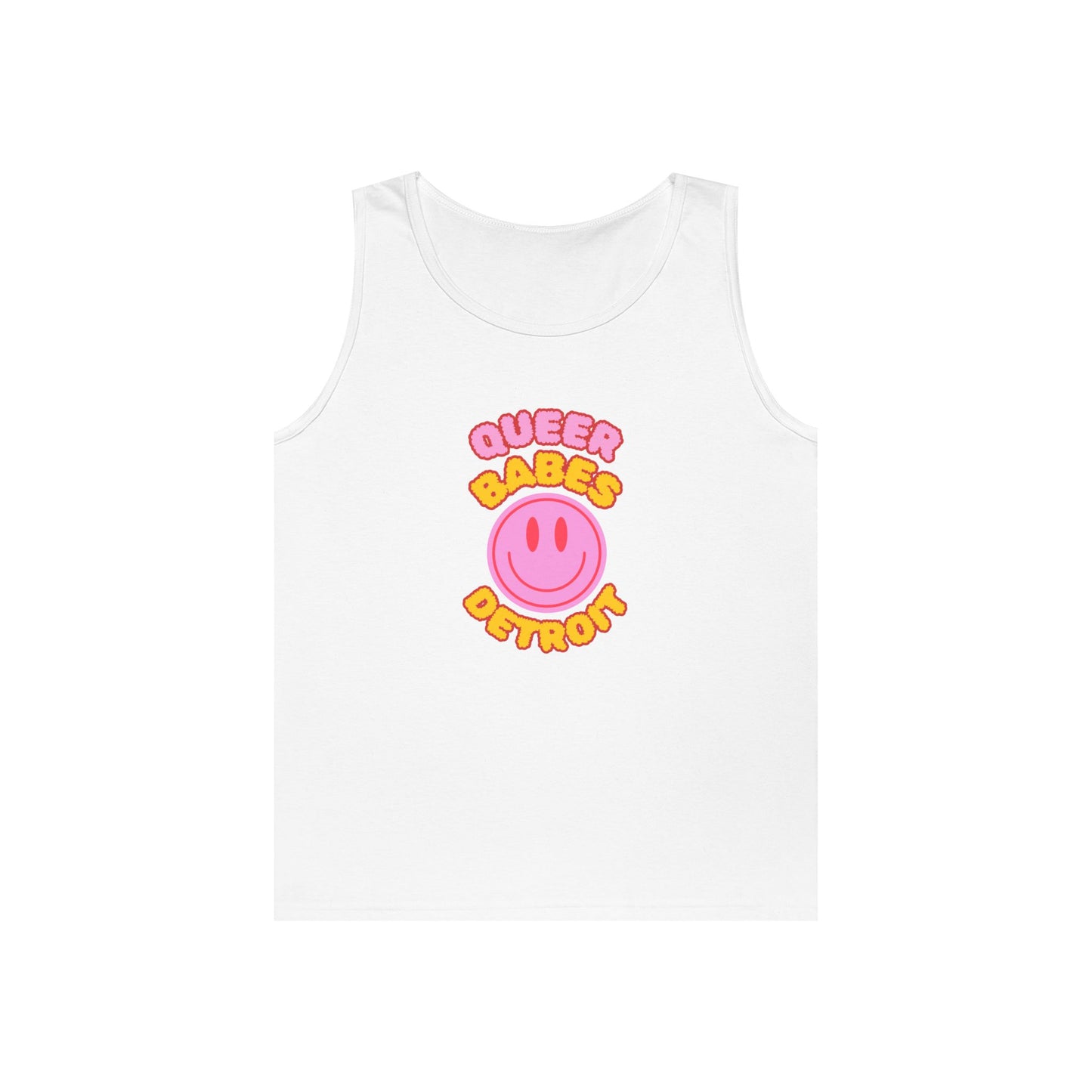 Happy Queer - Unisex Heavy Cotton Tank Top